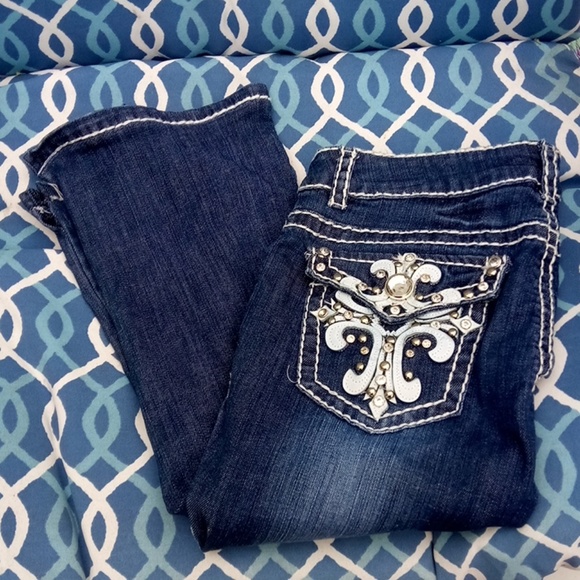 Miss Chic Jeans Denim - MUST GO🌻Miss Chic capris 🌻